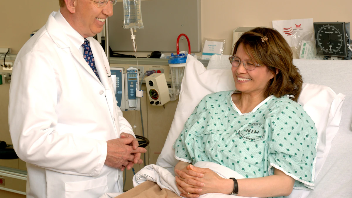 A doctor and patient having an informed conversation