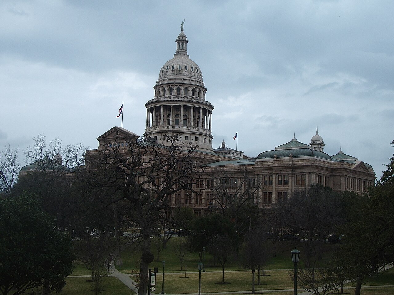 The Texas State Capitol building in Austin
