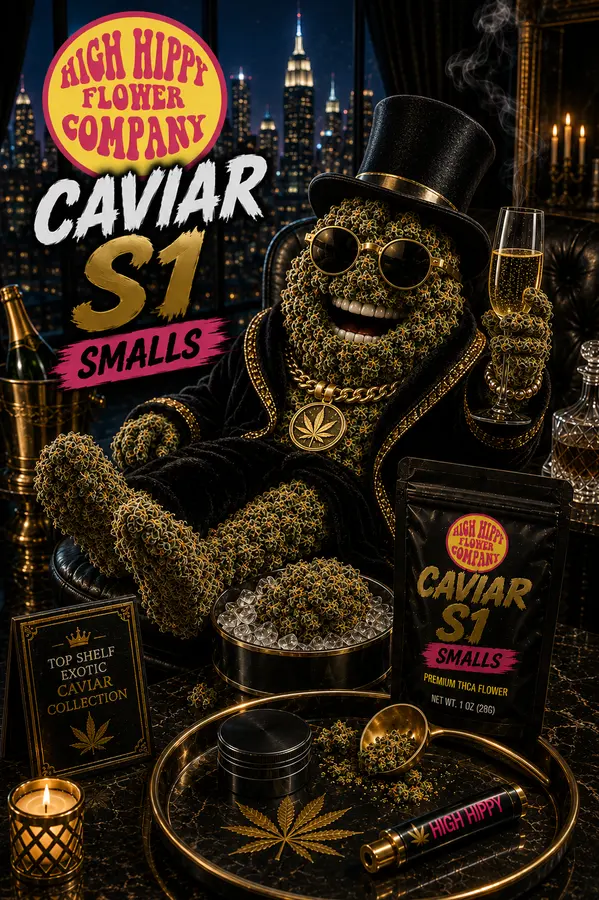 Caviar S1 THCa Flower - 36.45% - Hybrid - Exotic