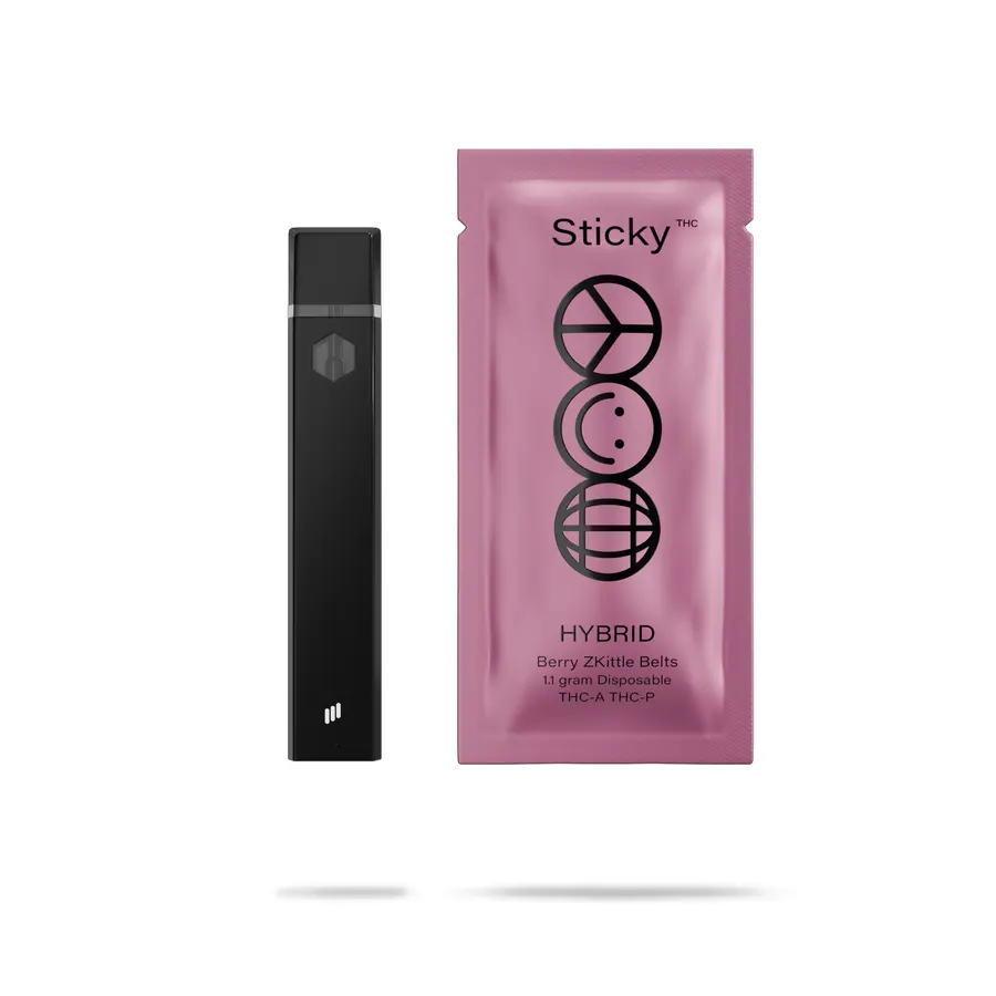 Berry ZKZ Belts THCa THCp Disposable (Hybrid) (1 gram)