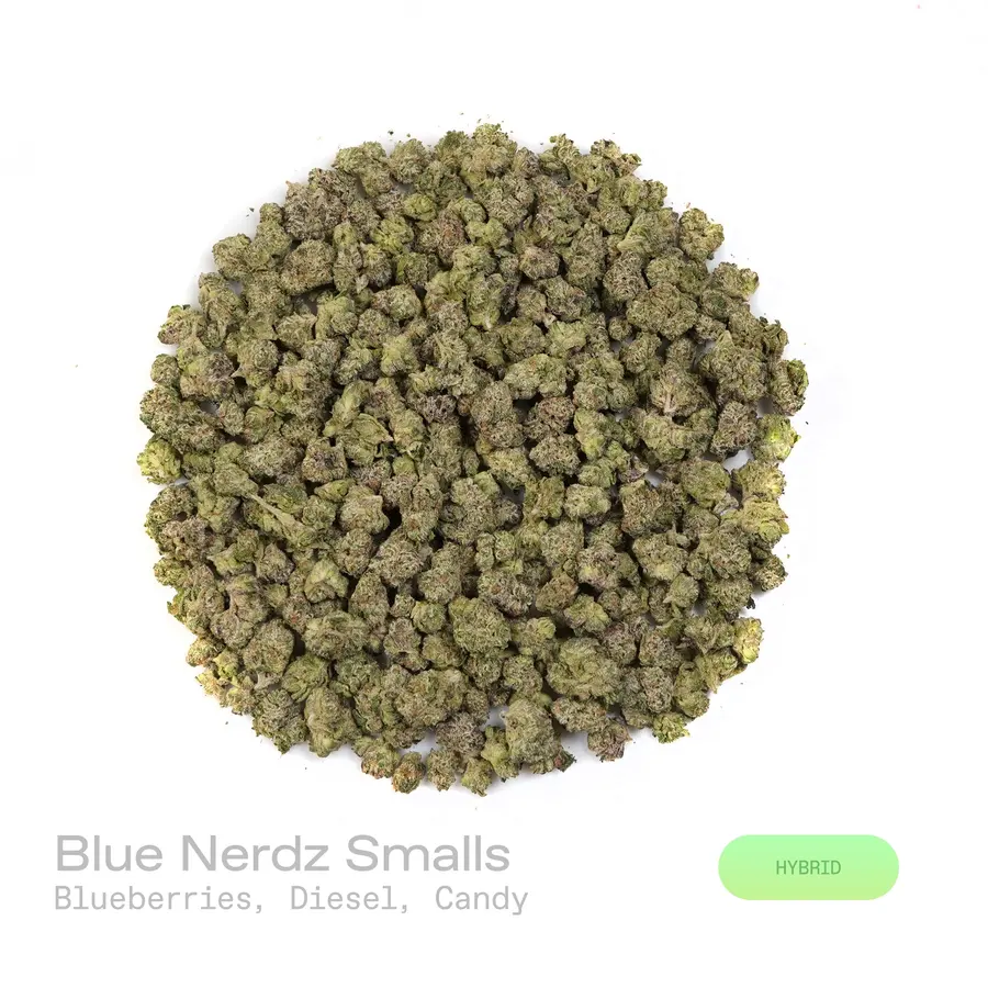 Blue Nerdz THCa Flower (Exotic) (Hybrid)