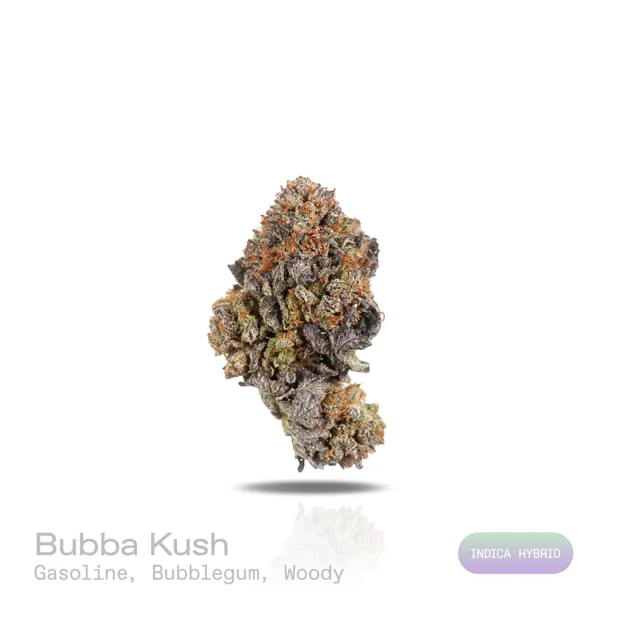 Bubba Kush THCa Flower (Premium Indoor) (Indica Hybrid)