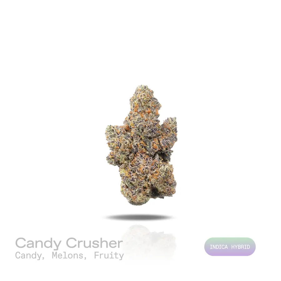 Candy Crusher THCa Flower (Exotic) (Indica Hybrid)