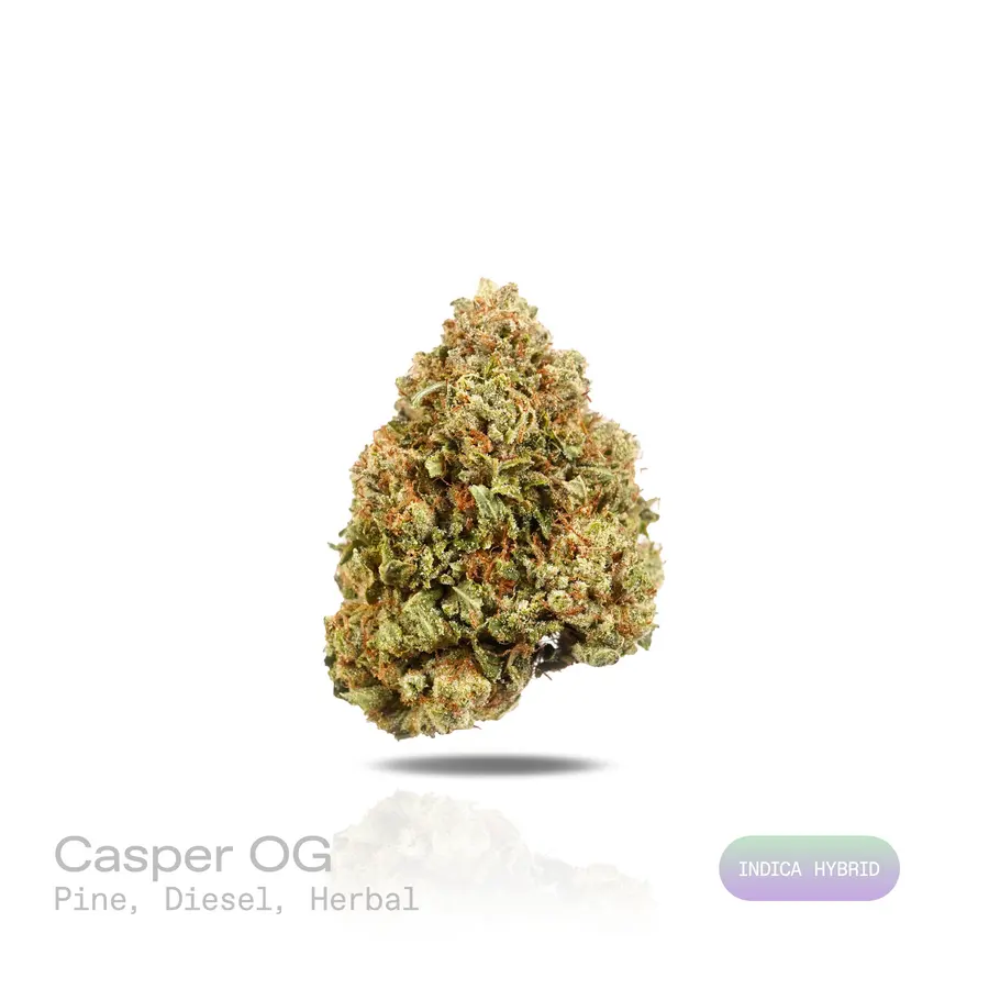 Casper OG THCa Flower (Exotic) (Indica Hybrid)