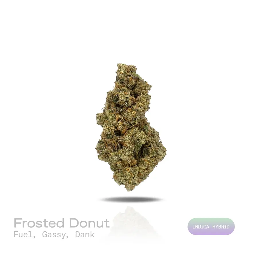 Frosted Donut THCa Flower (Exotic) (Indica Hybrid)