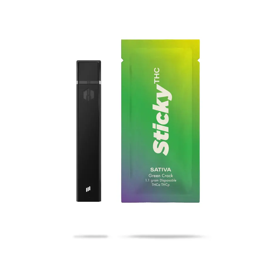 Green Crack THCa THCp Disposable (Sativa) (1 gram)