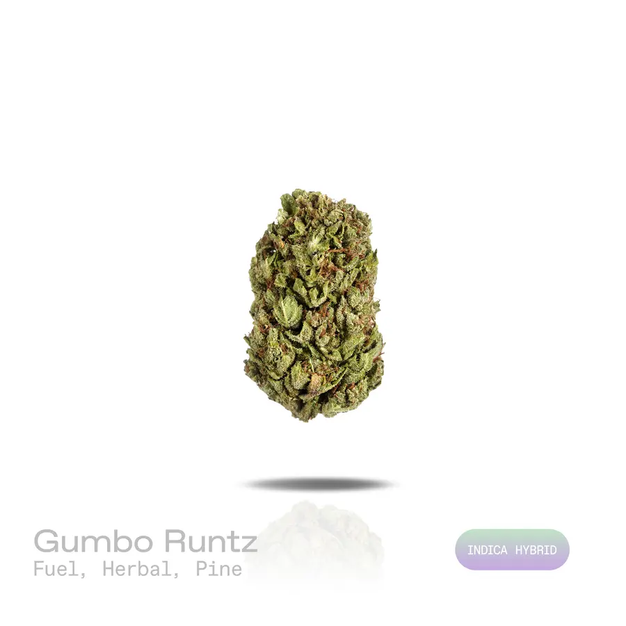 Gumbo Runtz THCa Flower (Indoor) (Indica Hybrid)