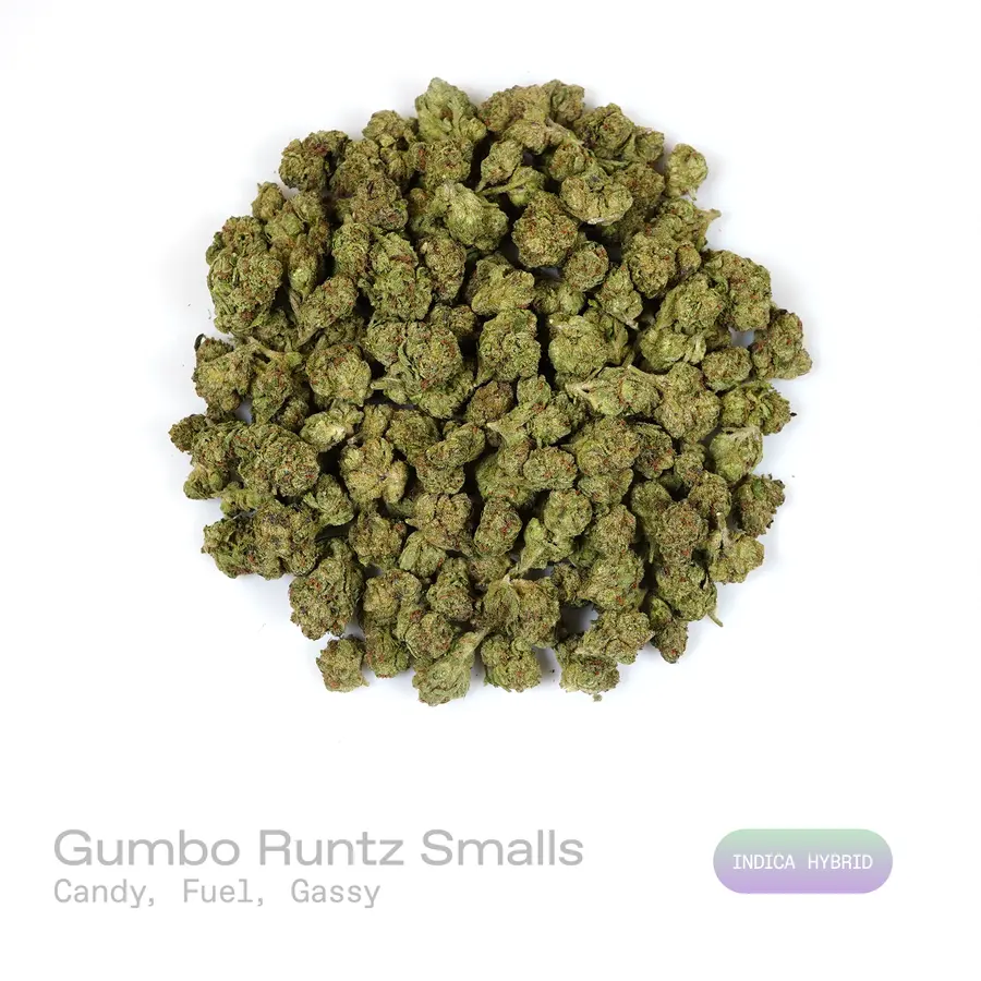 Gumbo Runtz THCa Flower (Indoor) (Indica Hybrid)