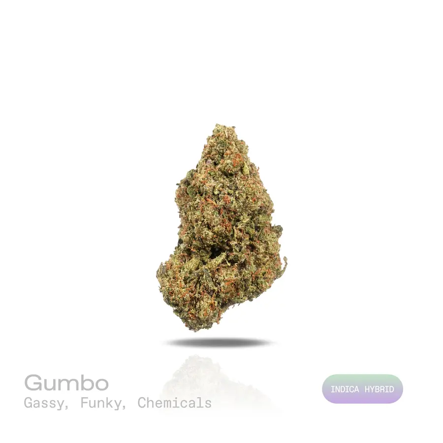 Gumbo THCa Flower (Indoor) (Indica Hybrid)