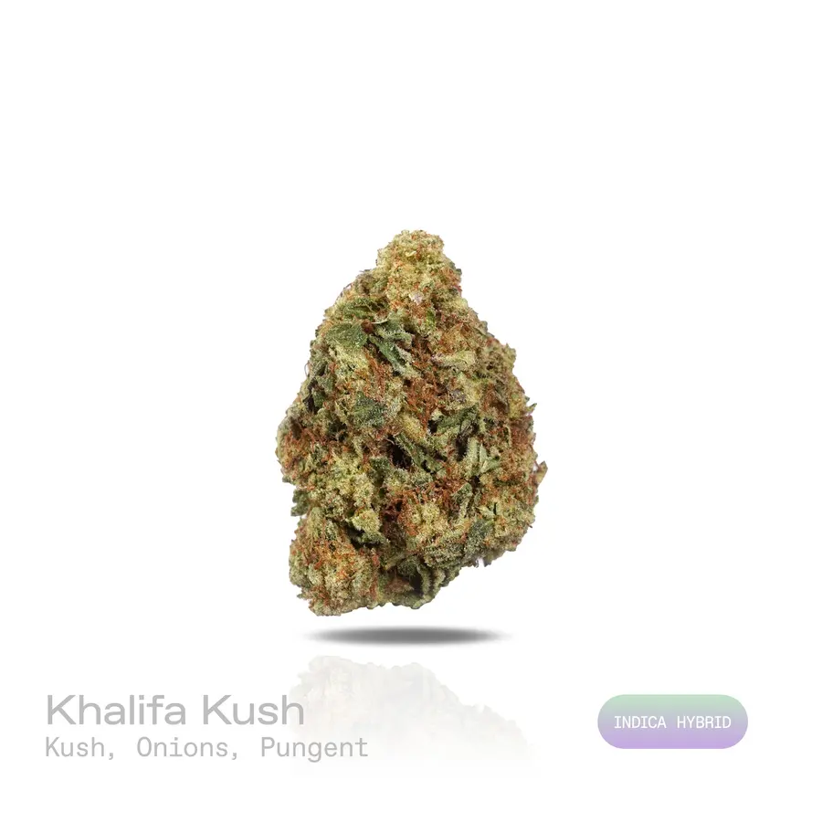 Khalifa Kush THCa Flower (Indoor) (Indica Hybrid)
