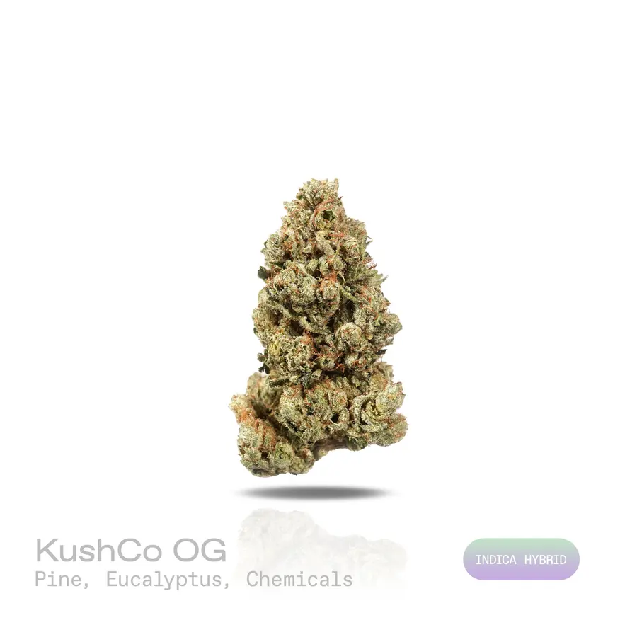 KushCo OG THCa Flower (Exotic) (Indica Hybrid)