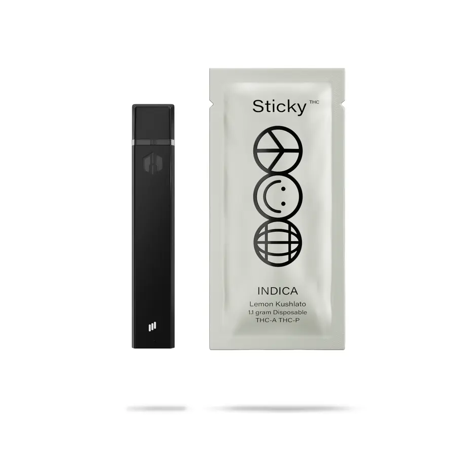 Lemon Kushlato THCa THCp Disposable (Indica) (1 gram)