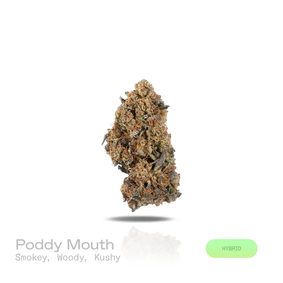 Poddy Mouth THCa Flower (Indoor) (Hybrid)