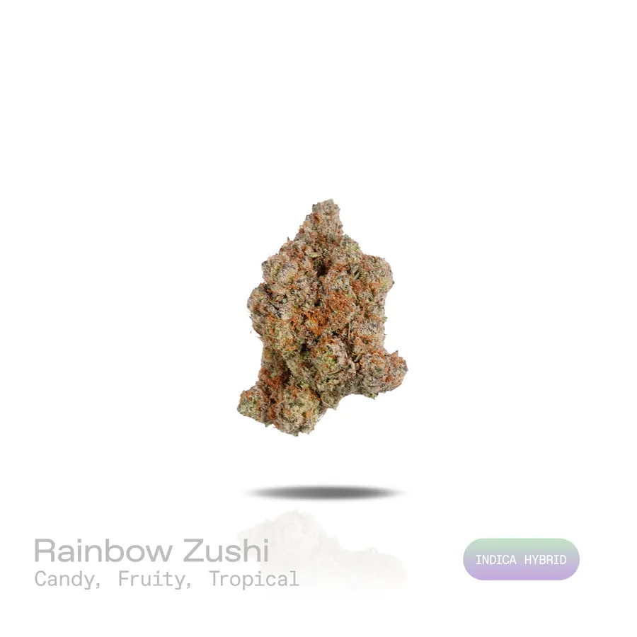Rainbow Zushi THCa Flower (Premium Indoor) (Indica Hybrid)