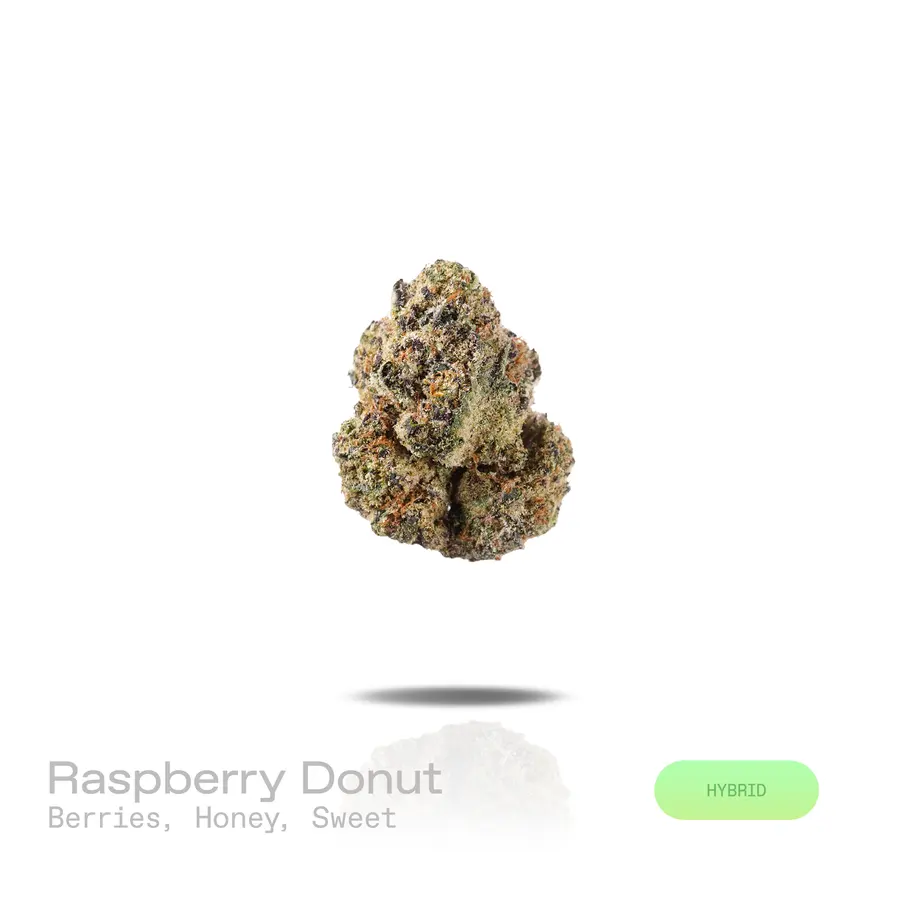 Raspberry Donut THCa Flower (Indoor) (Hybrid)