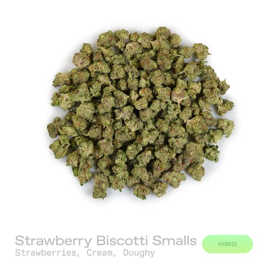 Strawberry Biscotti THCa Flower (Indoor) (Hybrid)