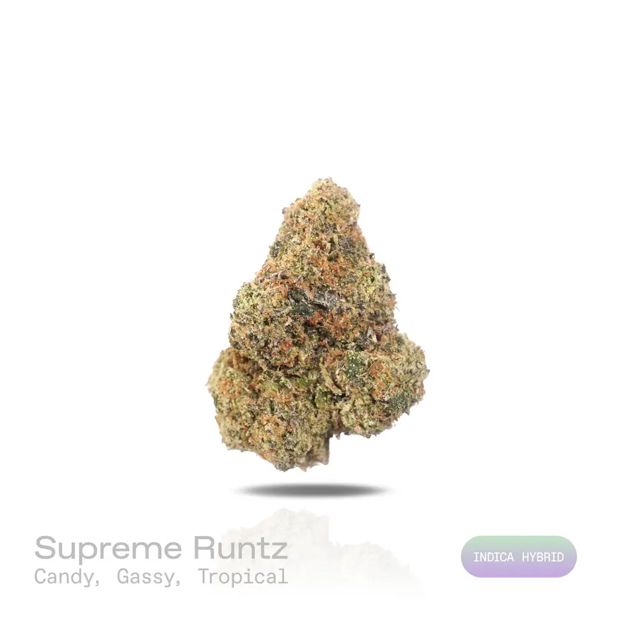 Supreme Runtz THCa Flower (Exotic) (Indica Hybrid)