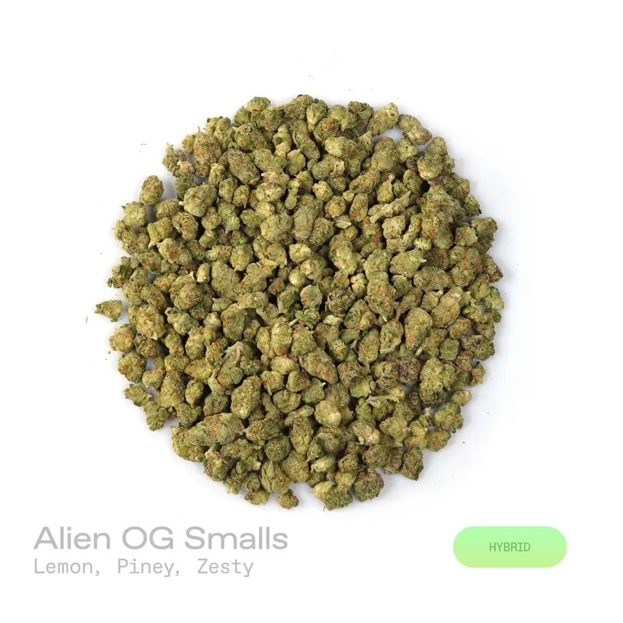Alien OG THCa Flower (Exotic) (Hybrid)