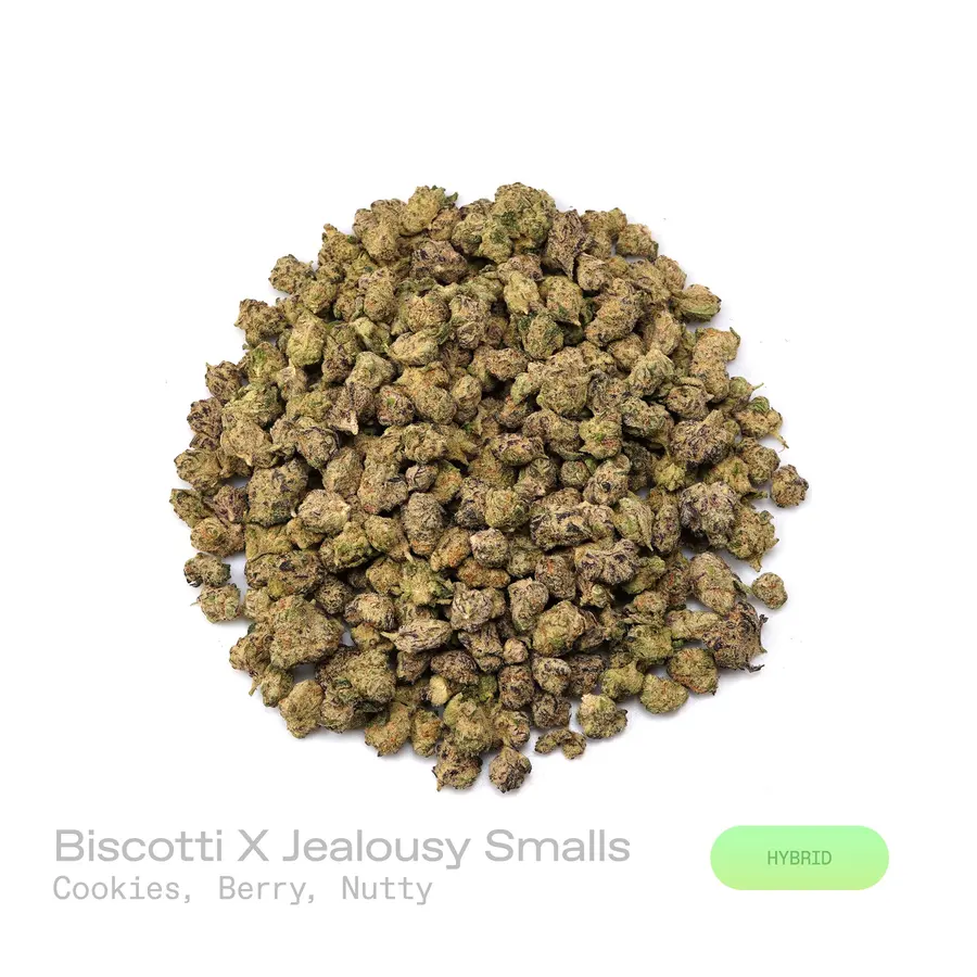 Biscotti X Jealousy THCa Flower (Indoor) (Hybrid)