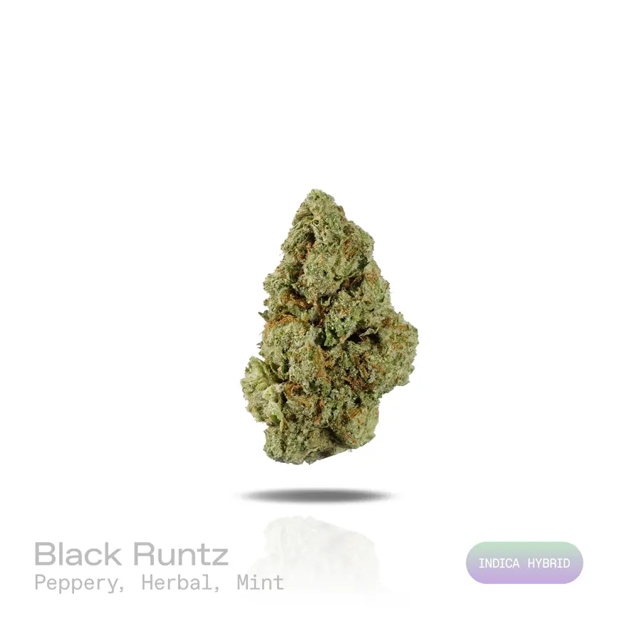 Black Runtz THCa Flower (Indoor) (Indica Hybrid)