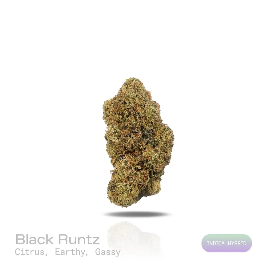 Black Runtz THCa Flower (Premium Indoor) (Indica Hybrid)