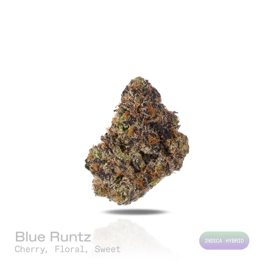 Blue Runtz THCa Flower (Exotic) (Indica Hybrid)