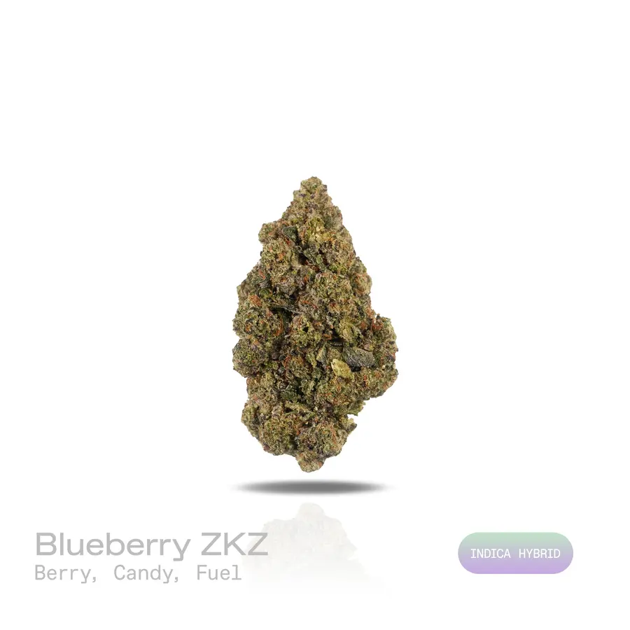 Blueberry ZKZ THCa Flower (Premium Indoor) (Indica Hybrid)