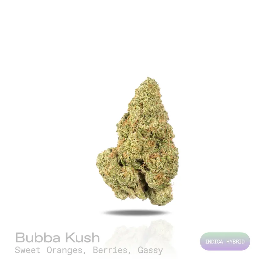 Bubba Kush THCa Flower (Indoor) (Indica Hybrid)