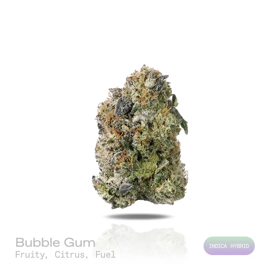 Bubblegum THCa Flower (Exotic) (Indica Hybrid)