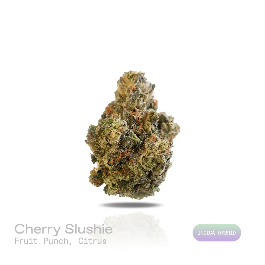 Cherry Slushie THCa Flower (Exotic) (Indica Hybrid)