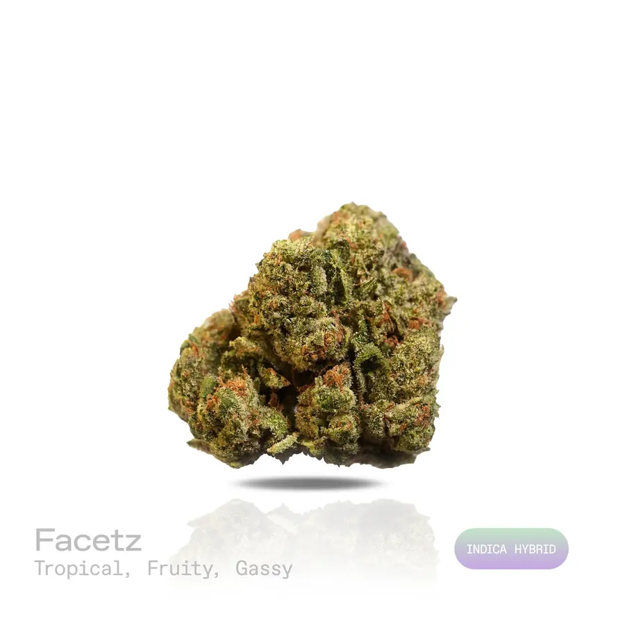 Facetz THCa Flower (Premium Indoor) (Indica Hybrid)