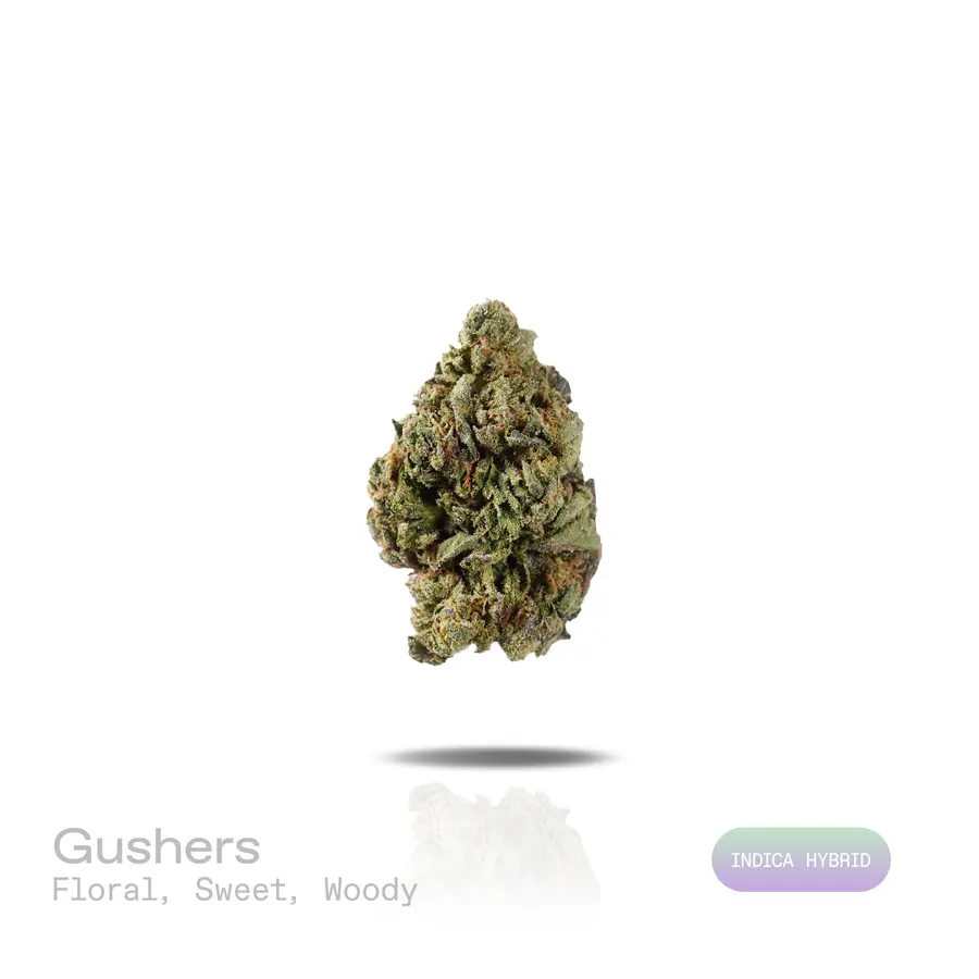 Gushers THCa Flower (Indoor) (Indica Hybrid)