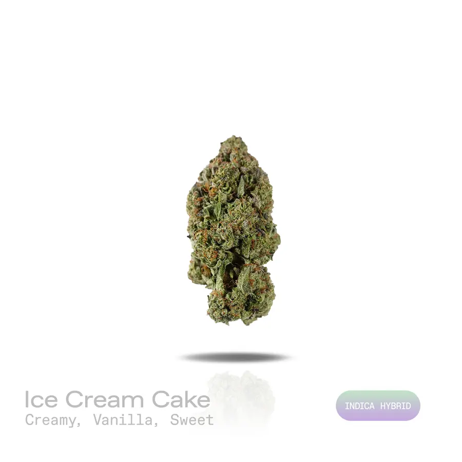 Ice Cream Cake THCa Flower (Indoor) (Indica Hybrid)