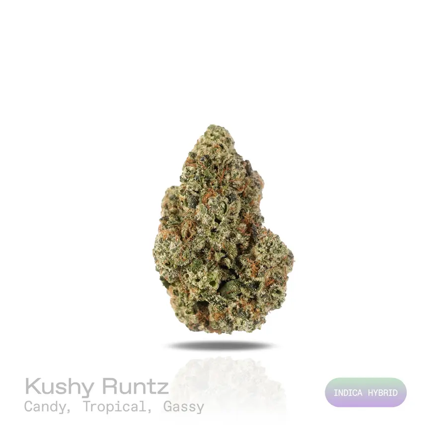 Kushy Runtz THCa Flower (Exotic) (Indica Hybrid)