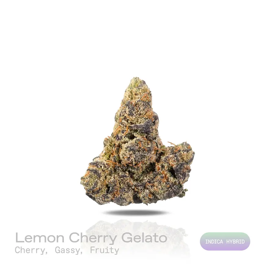 Lemon Cherry Gelato THCa Flower (Exotic) (Indica Hybrid)