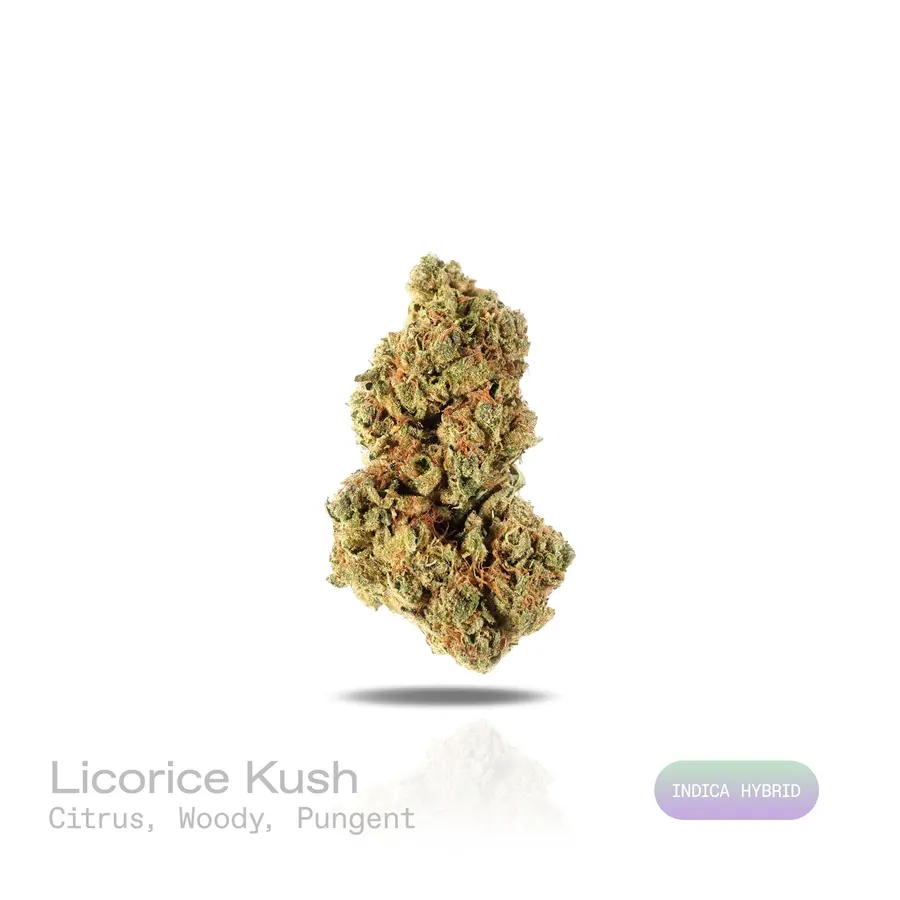 Licorice Kush THCa Flower (Indoor) (Indica Hybrid)