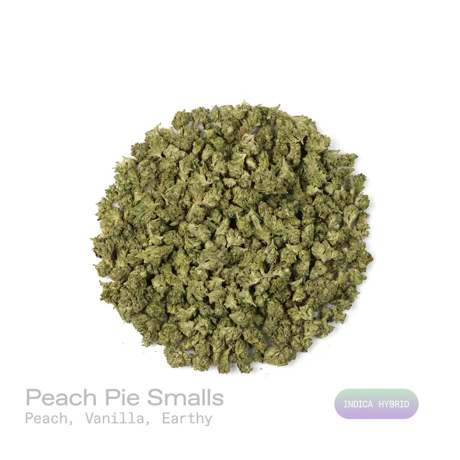 Peach Pie THCa Flower (Indoor) (Indica Hybrid)