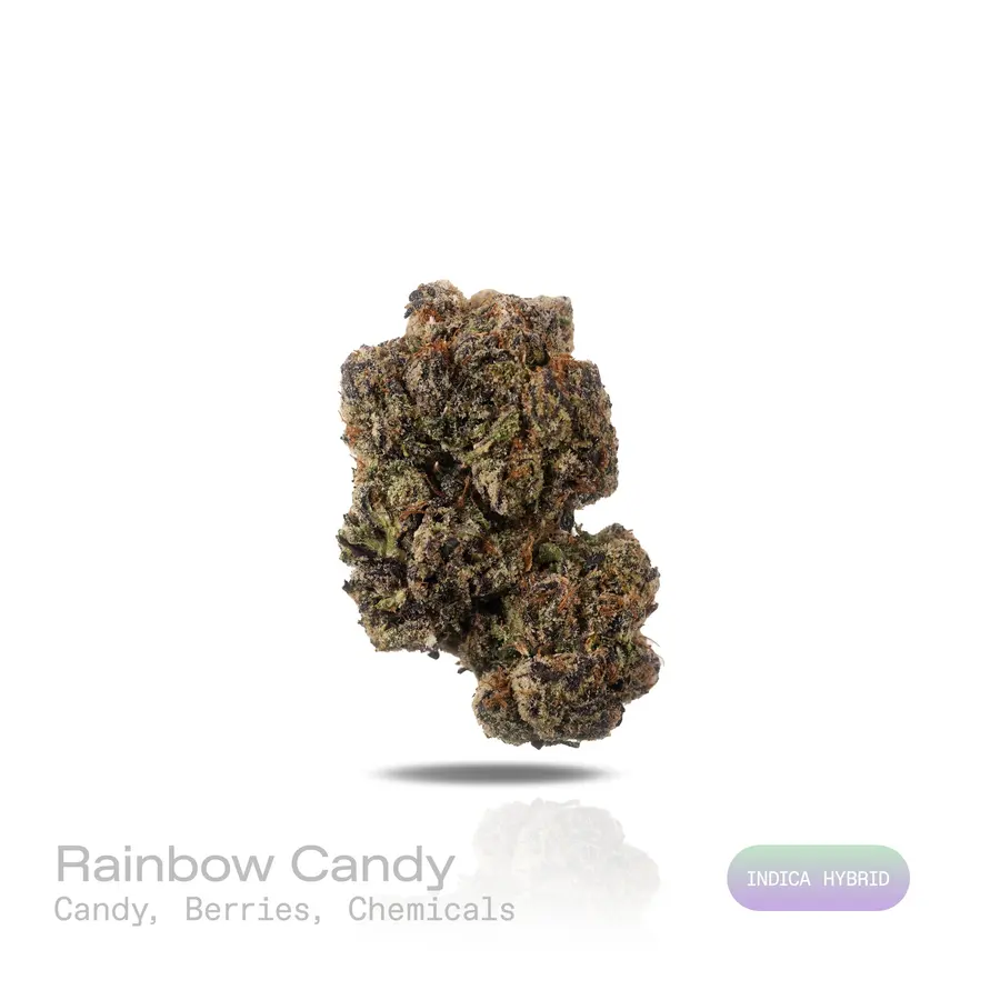 Rainbow Candy THCa Flower (Exotic) (Indica Hybrid)