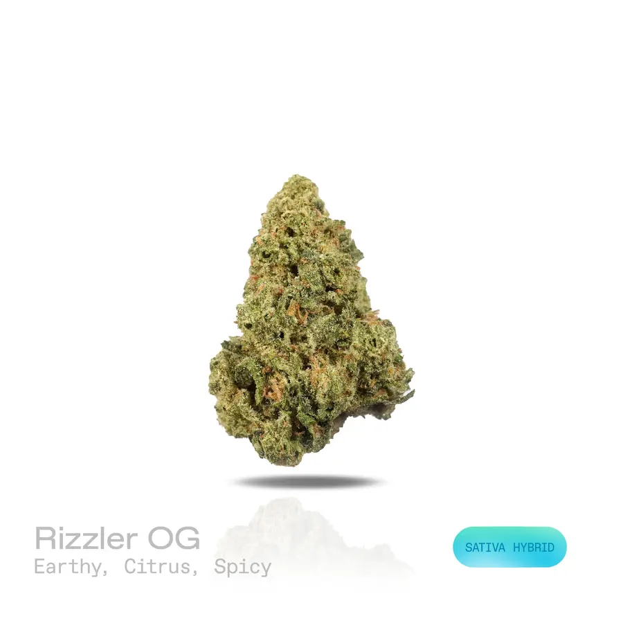 Rizzler OG THCa Flower (Indoor) (Sativa Hybrid)