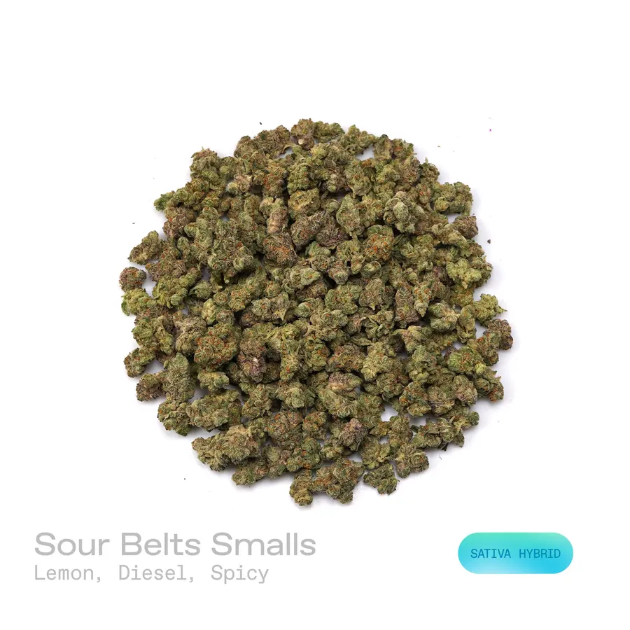 Sour Belts THCa Flower (Exotic) (Sativa Hybrid)