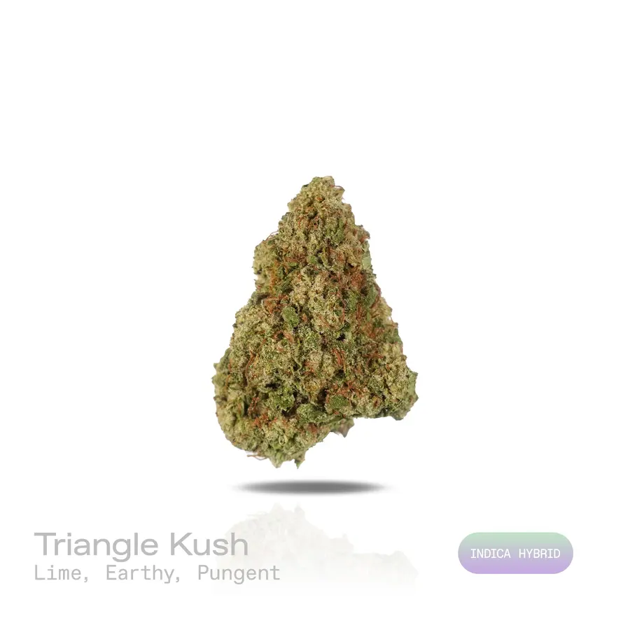 Triangle Kush THCa Flower (Indoor) (Indica Hybrid)