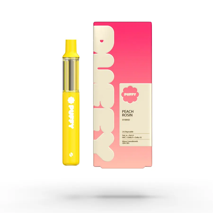 THCa THCp Super Blend Disposable: Peach Rosin