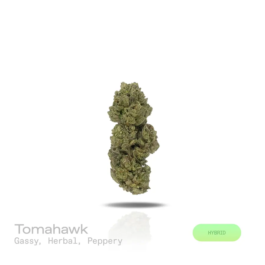 Tomahawk THCa Flower (Indoor) (Hybrid)