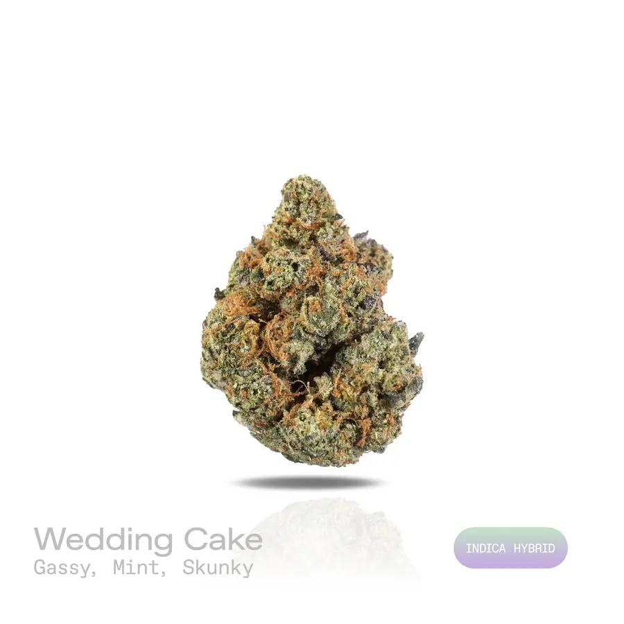 Wedding Cake THCa Flower (Premium Indoor) (Indica Hybrid)