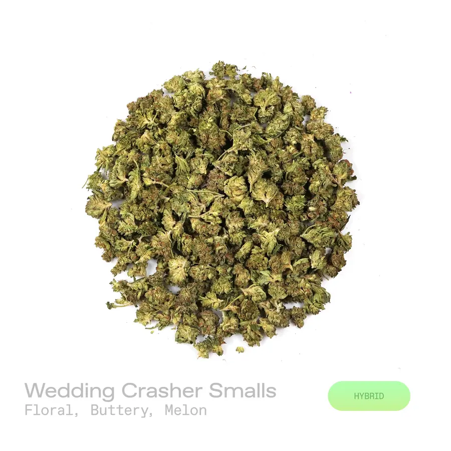 Wedding Crasher THCa Flower (Indoor) (Hybrid)
