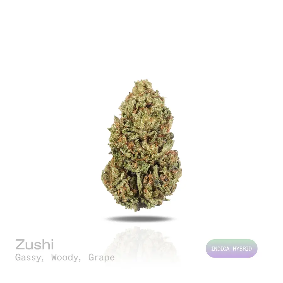 Zushi THCa Flower (Indoor) (Indica Hybrid)