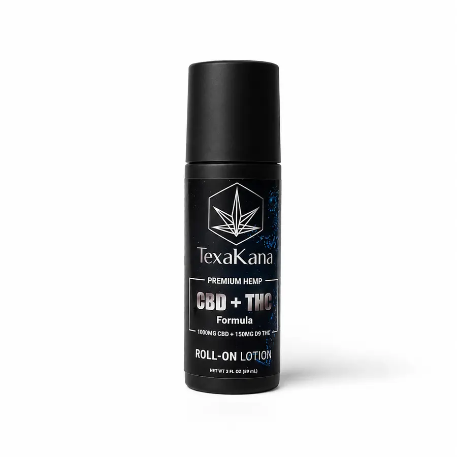 CBD + Delta 9 THC Roll-On Lotion