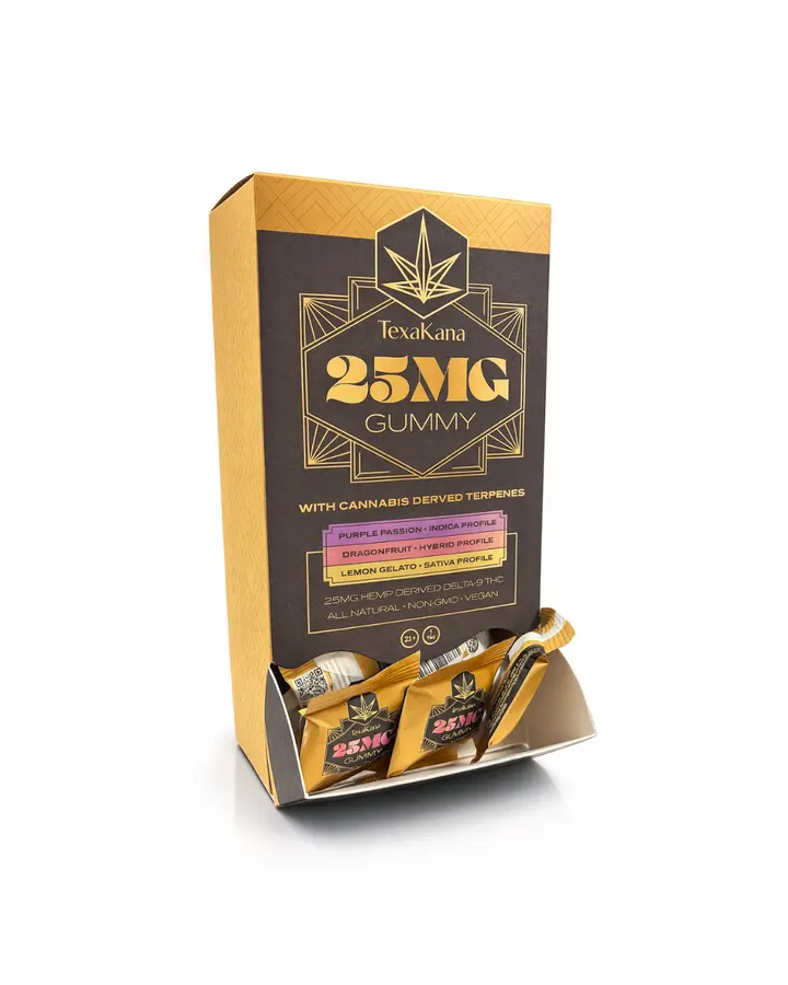 Delta 9 THC - 25MG - 30ct Variety Box