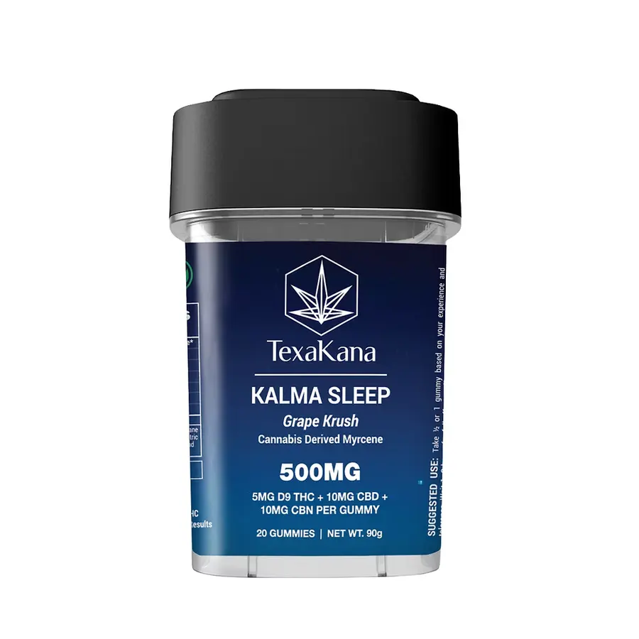 KALMA Sleep Gummies - 5mg Delta-9 THC 10mg CBD 10mg CBN