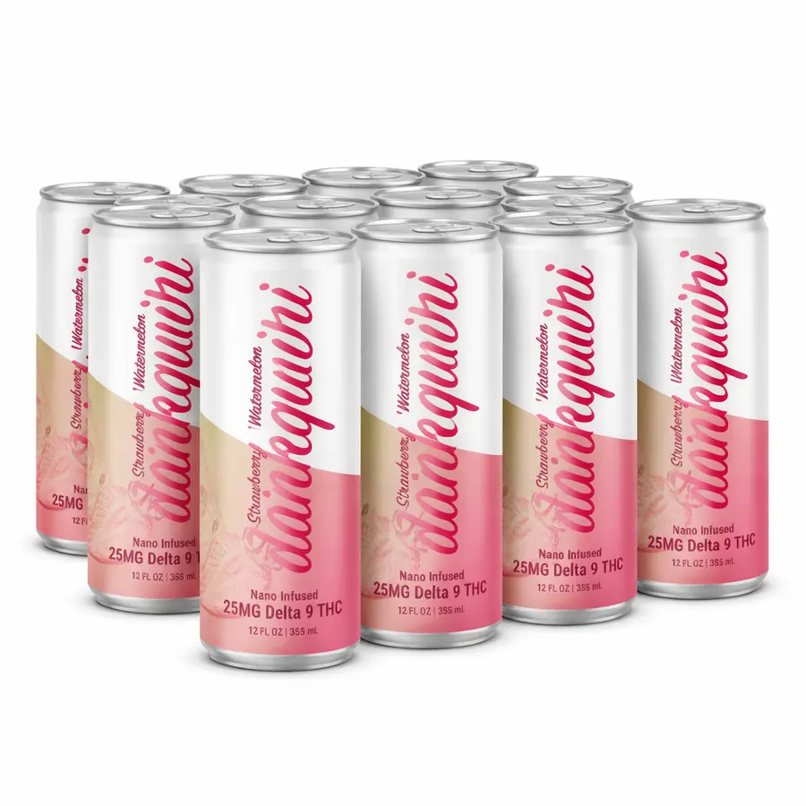 Strawberry Watermelon Dankquiri THC Drink (12 Pack)